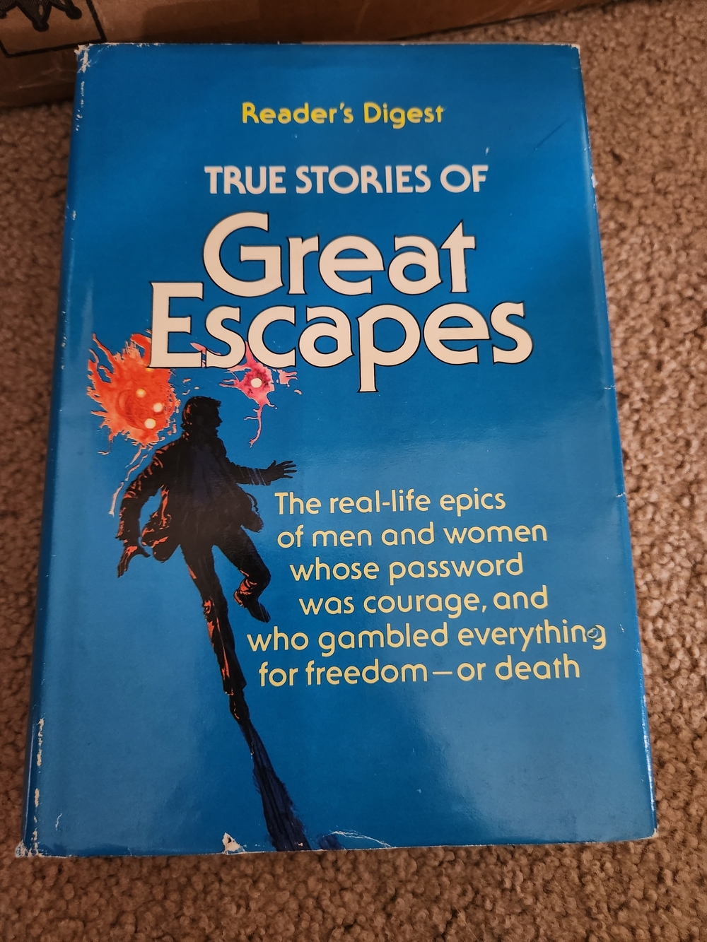 True Stories of Great Escapes - Blue Hardcover